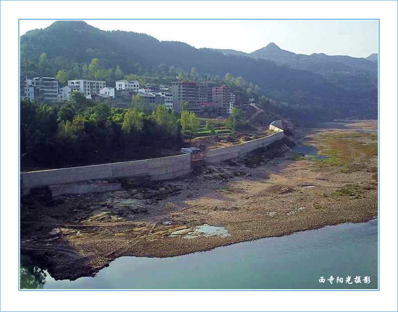 建设中的重点镇——广纳镇风光掠影