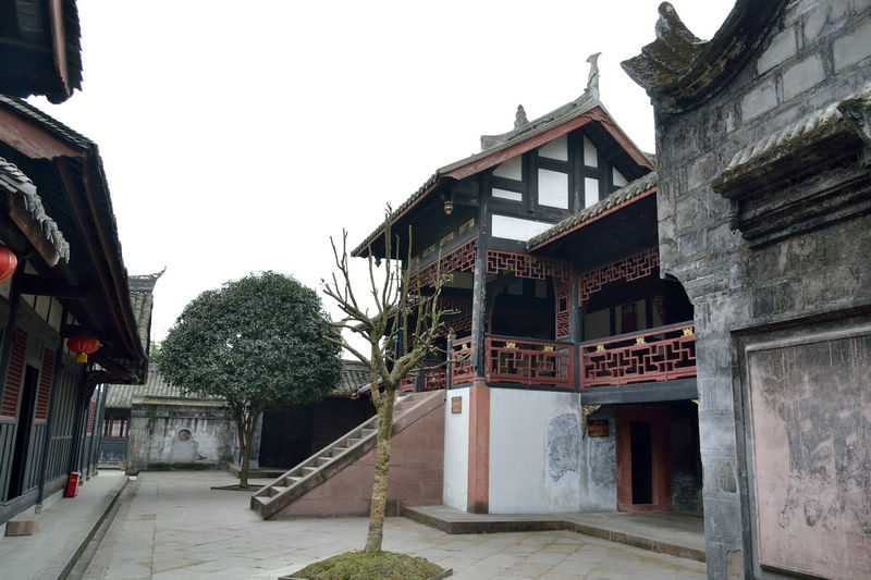 川西民居的大观园--陈家桅杆