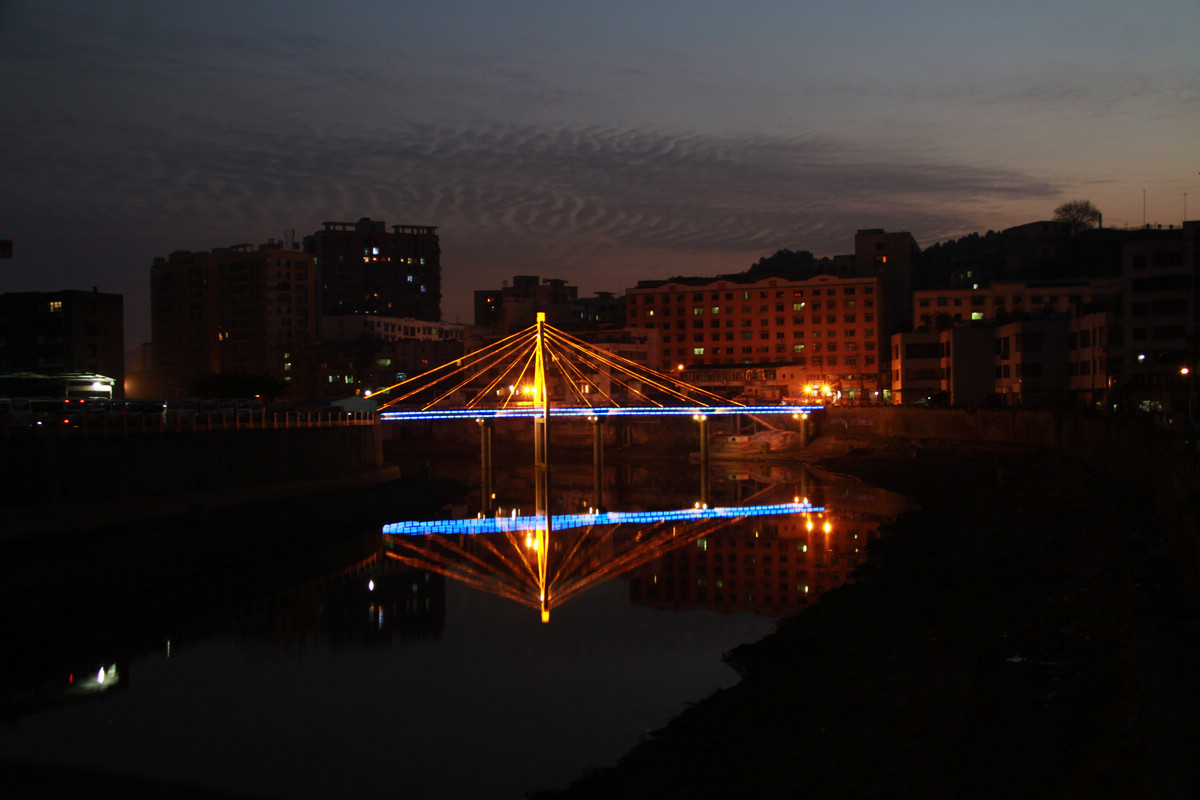 盐亭夜景随拍
