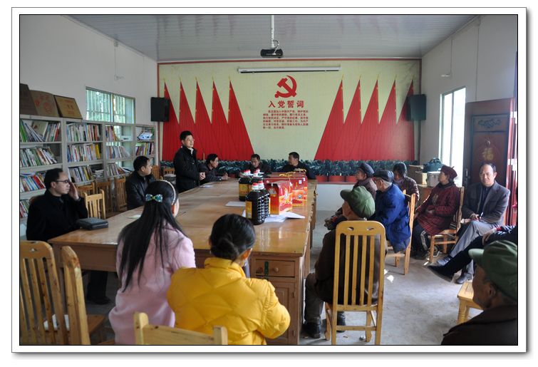 蓬安县旅游局、景区管理局干部职工深入鲜店乡