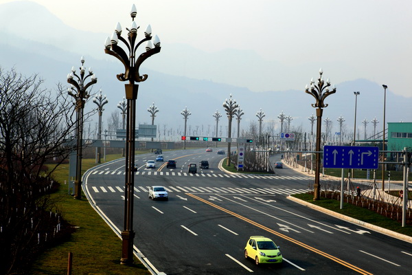 广元市西滨道改造工程实现通车