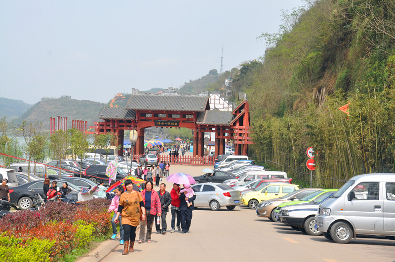 蓬安县旅游局、景区管理局干部职工深入鲜店乡