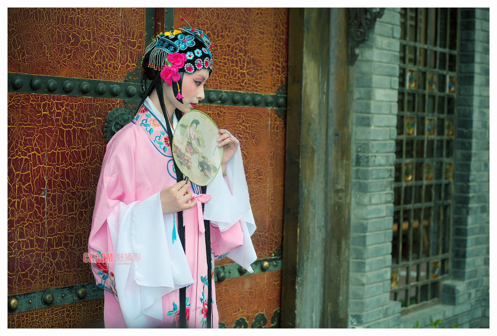 宽窄巷子梨园戏影陈菲