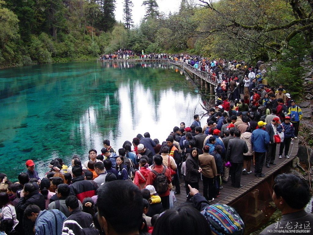 美丽的九寨,现在的美景