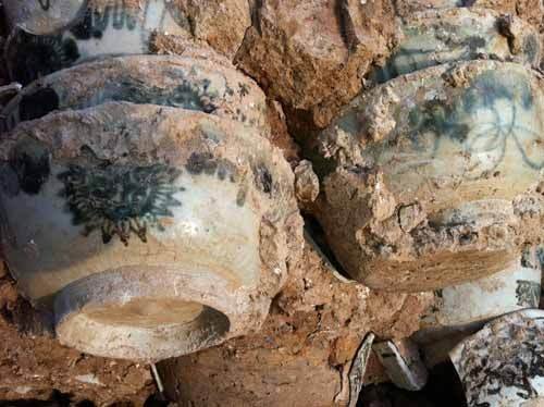 平昌首次发现碗墓群 预计出土4000余只瓷碗