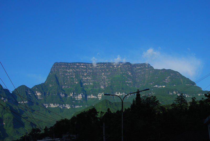 大瓦山天门图片