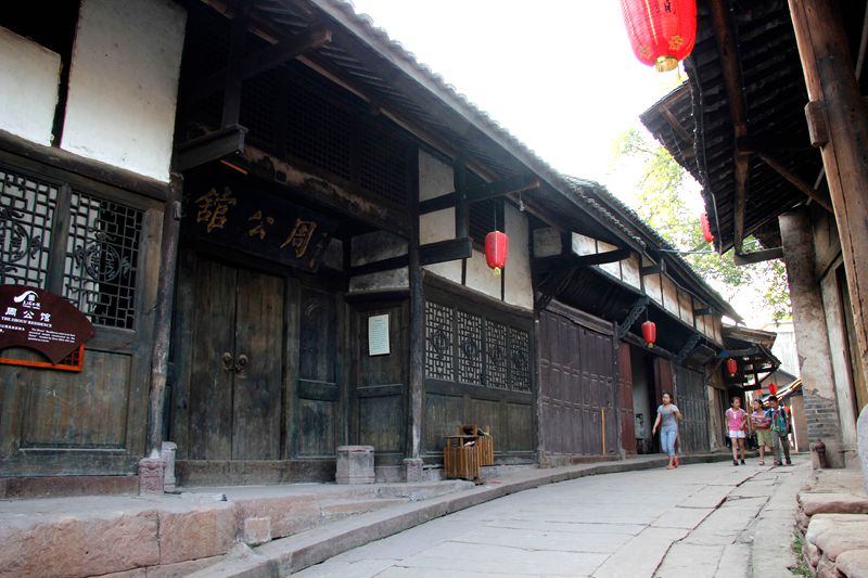 游尧坝古镇观大鸿米店