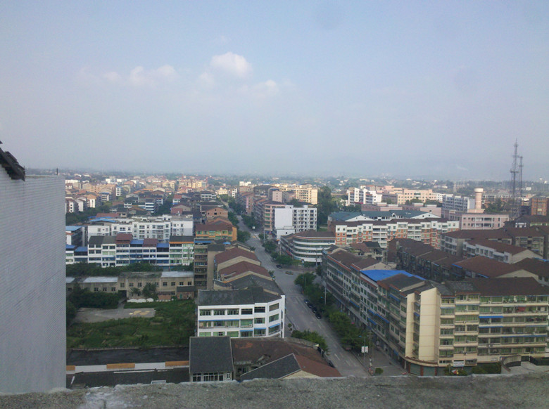多角度看代市镇老区全景-广安论坛-四川论坛-麻辣社区