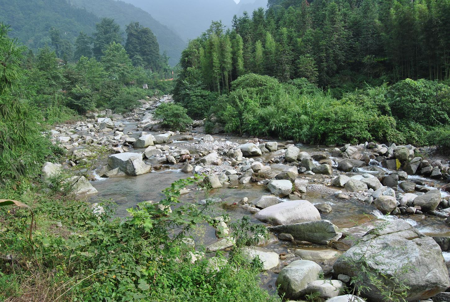 峨眉山张沟图片