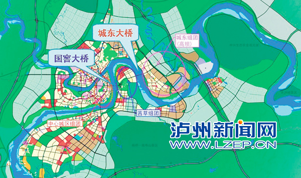 泸东新城规划图图片