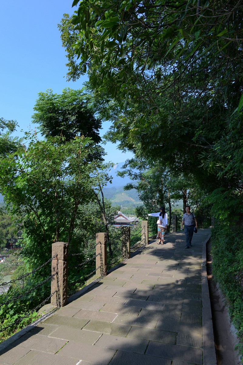 都江堰松茂古道图片