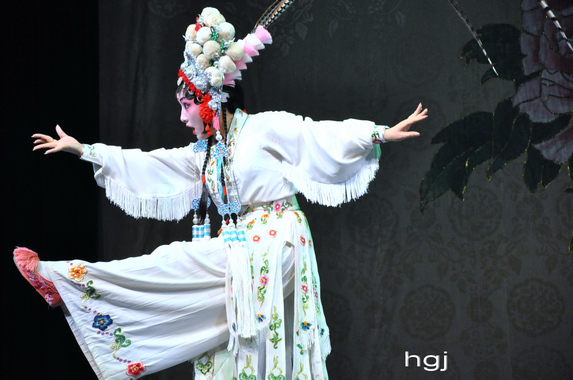 张燕演出《别洞观景》剧照续-中国川剧-麻辣社区