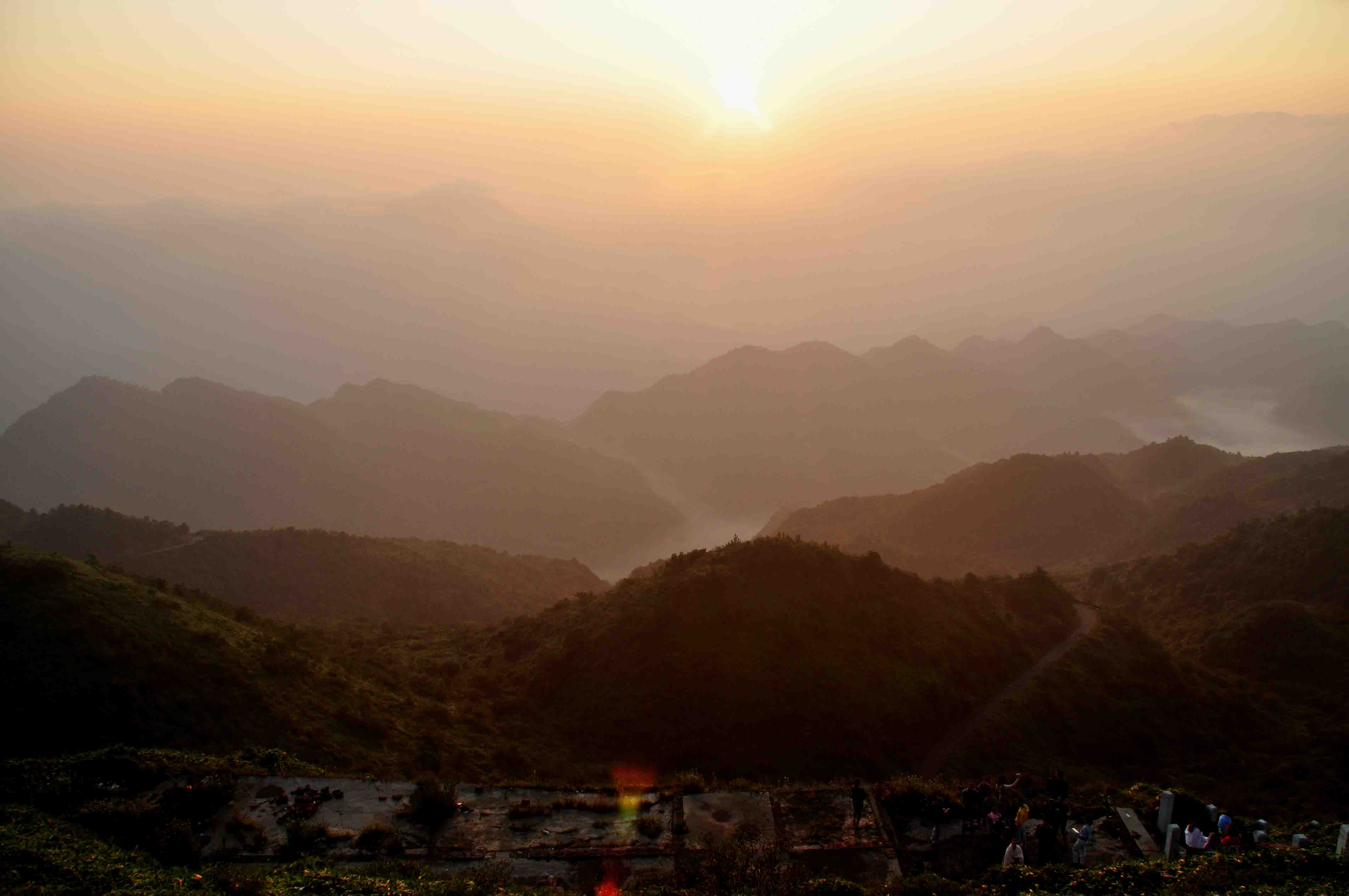 八台山独秀峰图片