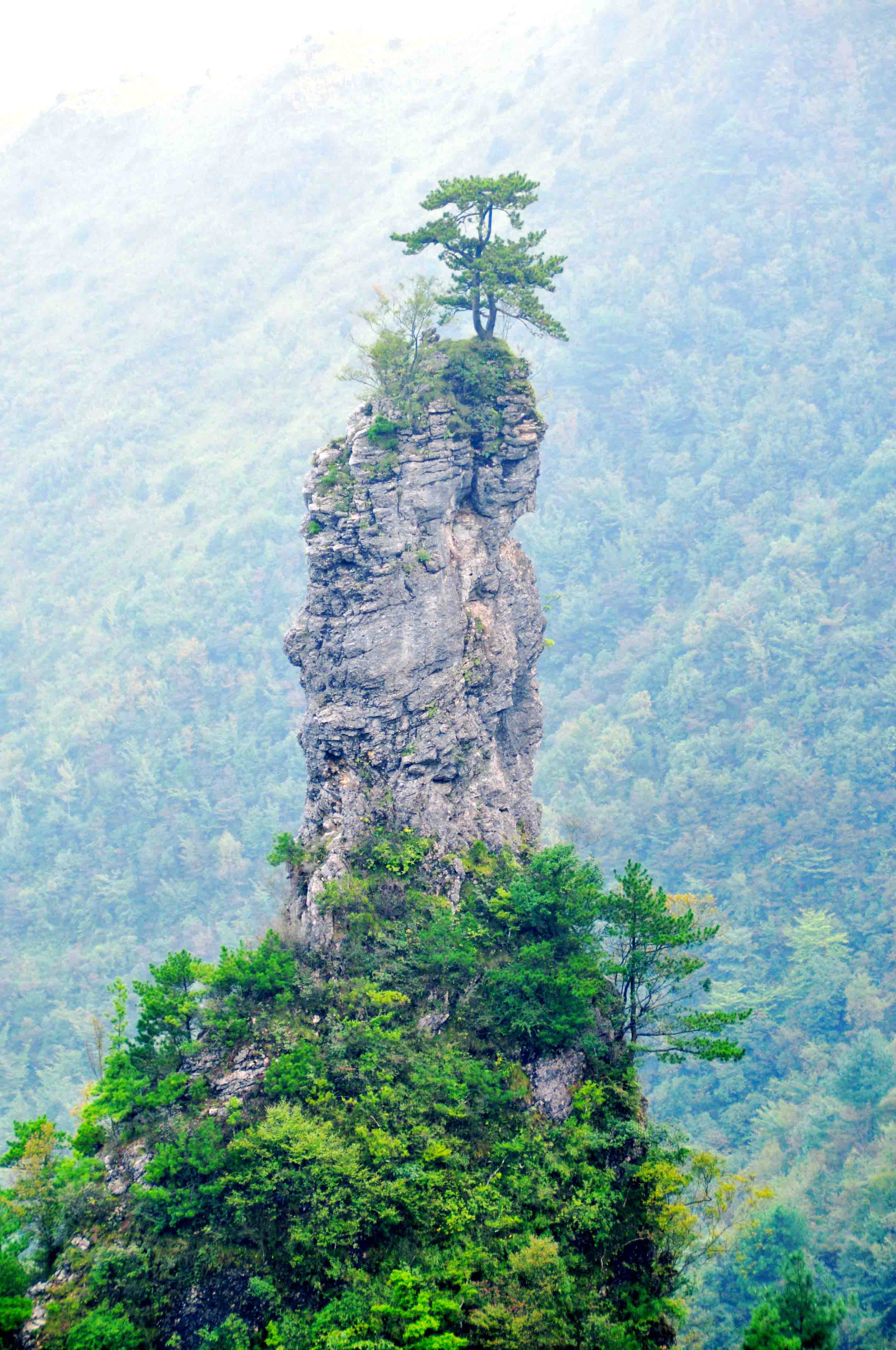 八台山独秀峰