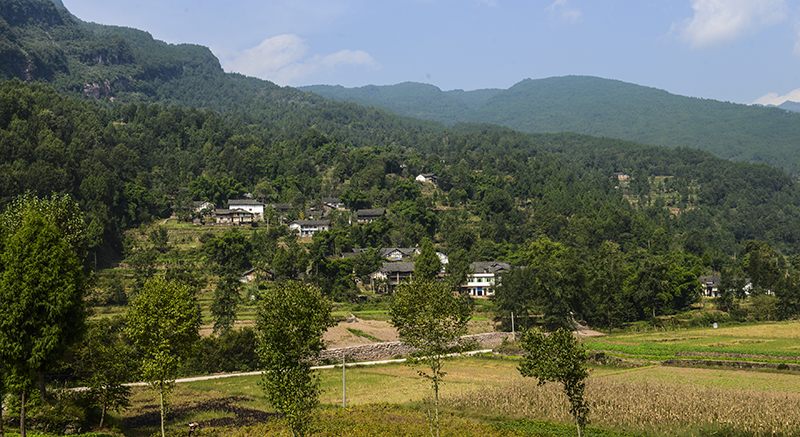 69 川东北第一古村落遗存——通江泥溪梨园坝      通江县泥溪乡