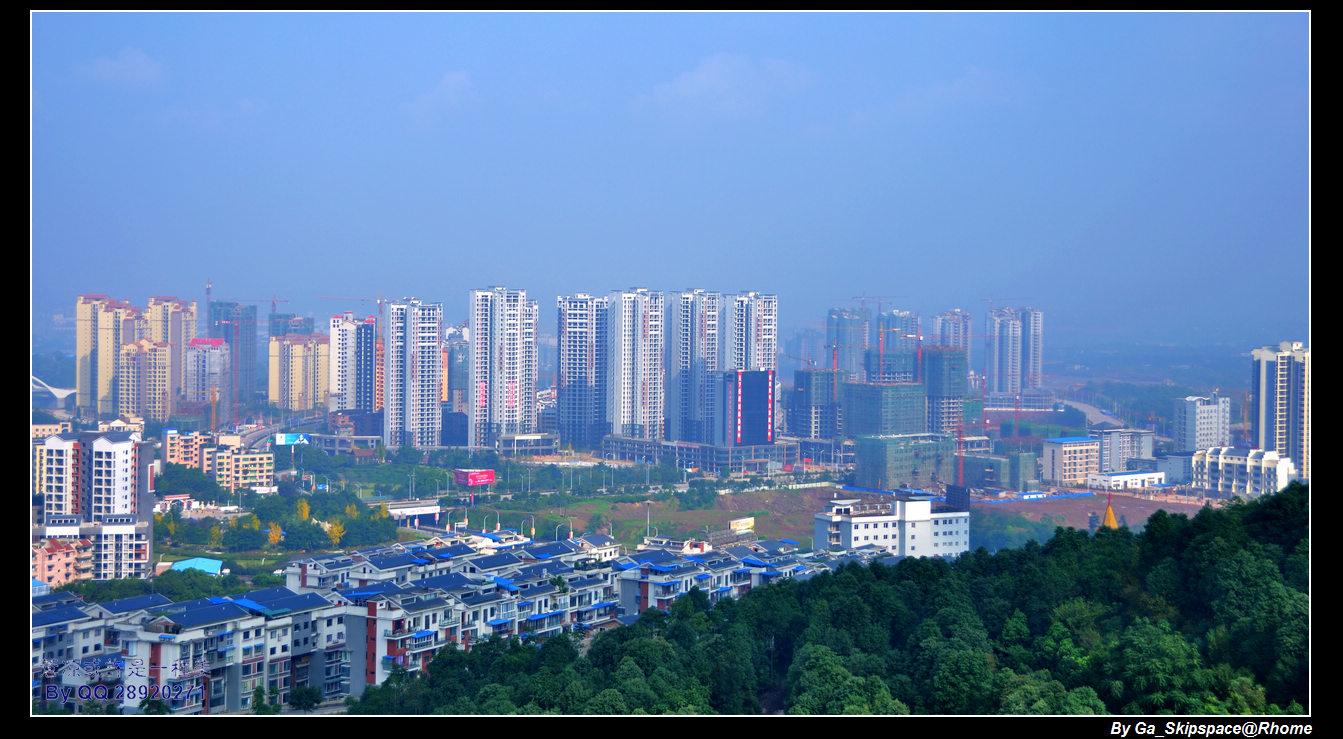 庆贺开放单独二胎……鸟瞰城南