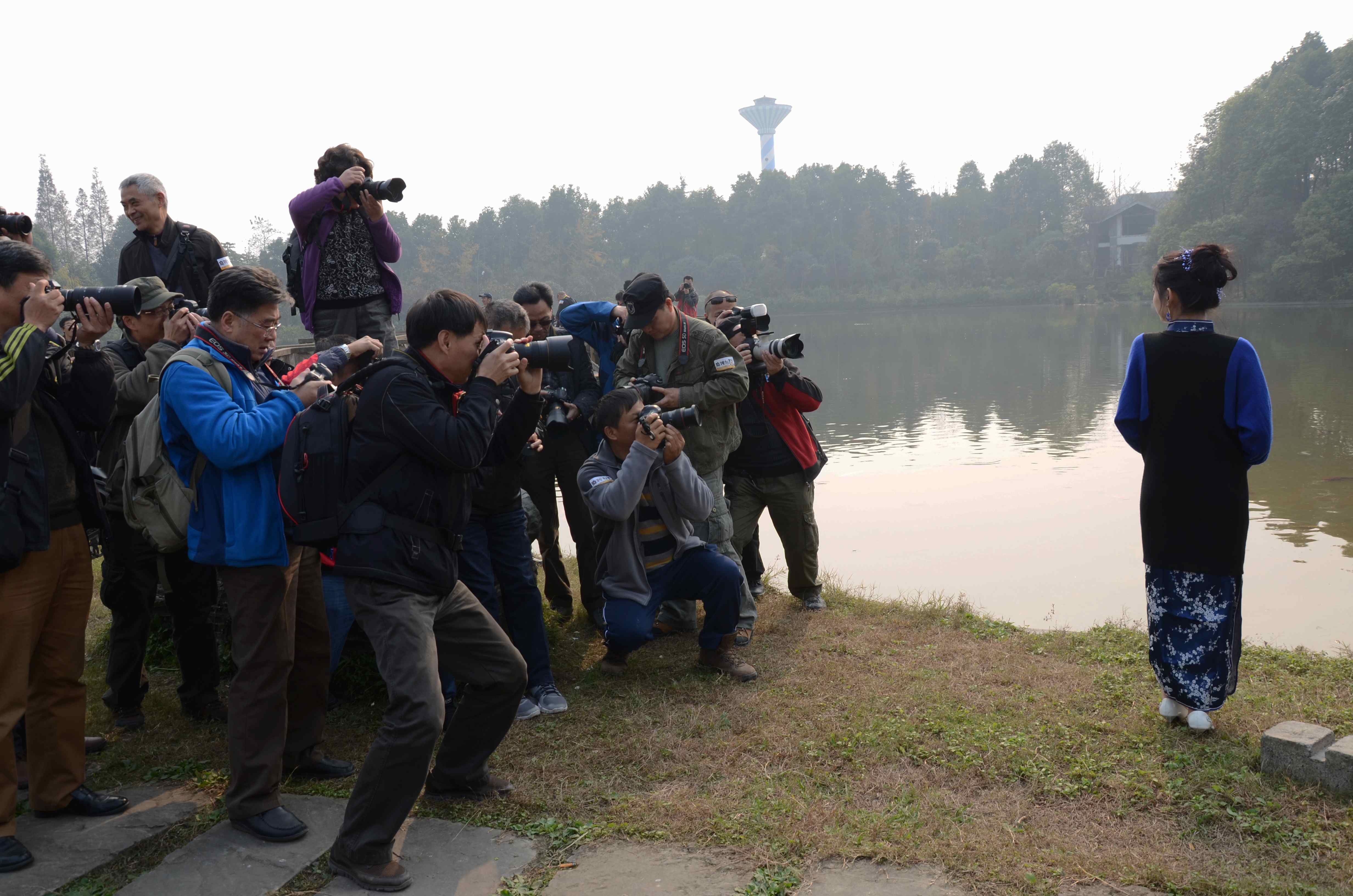 梦桐泉,围观老师们拍片片
