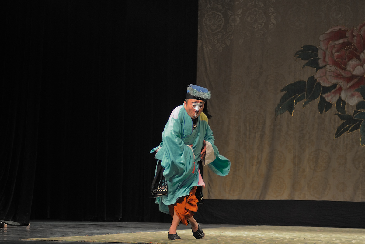 四川艺术职业学院川剧非遗代表传承人展演组图 《黄沙渡》 许明耻&