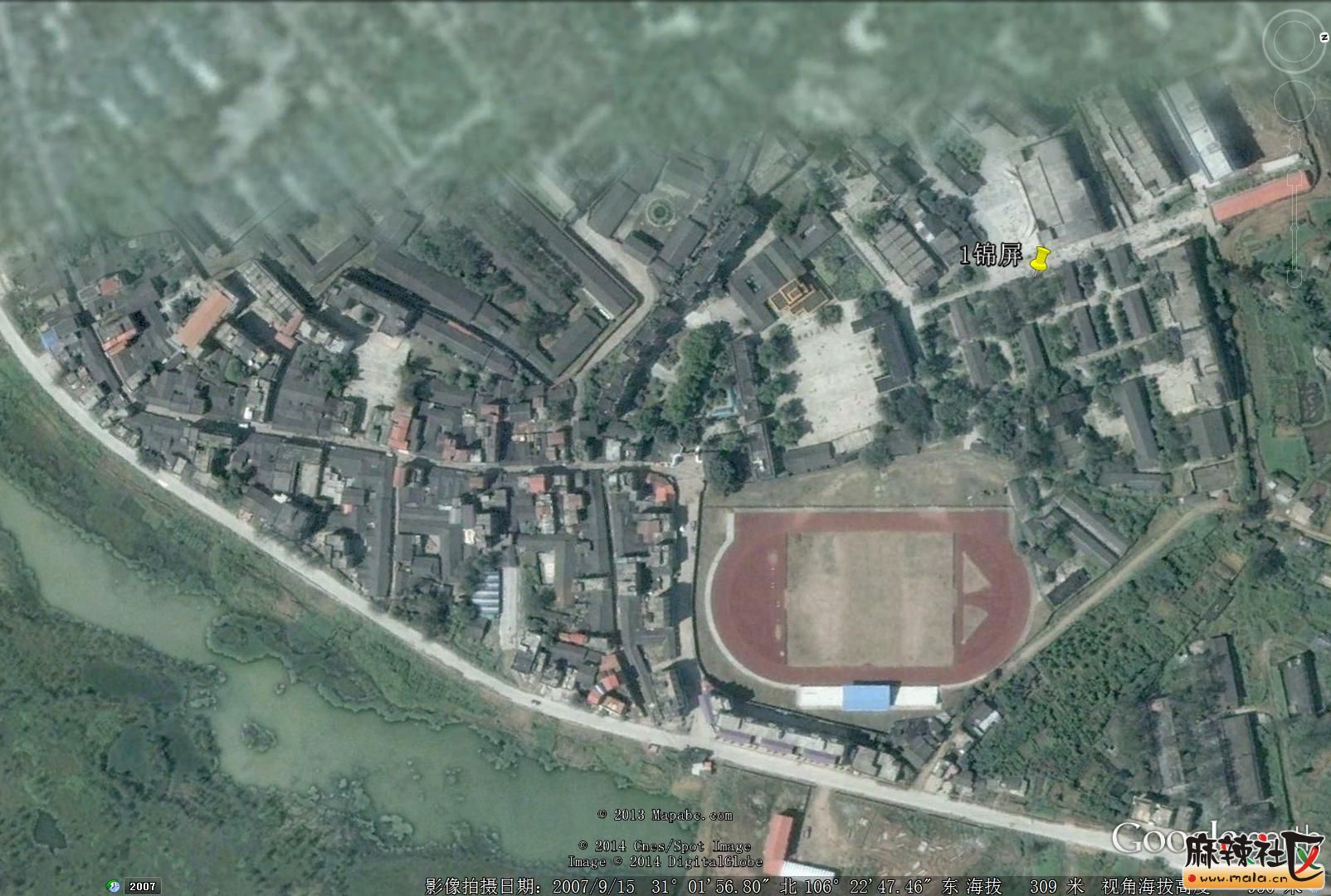 卫星地图看蓬安39个乡镇城镇建设(图说)