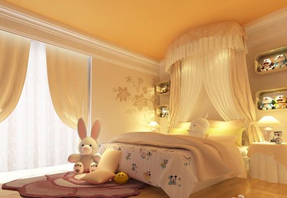 一个真爱梦幻的卧室