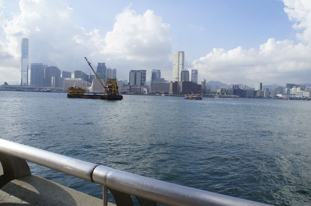 香港维多利亚港看海景
