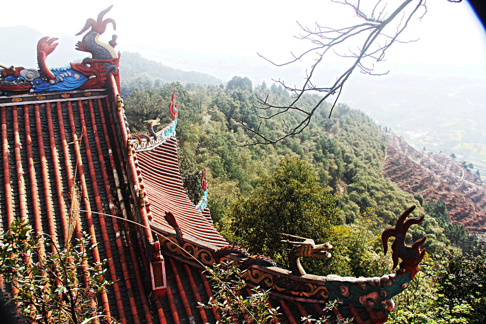 宜宾流米寺全景图片图片