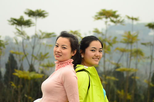 美女美景美心靈-我為青山種棵樹-走遍四川-四川旅遊景區-麻辣社區