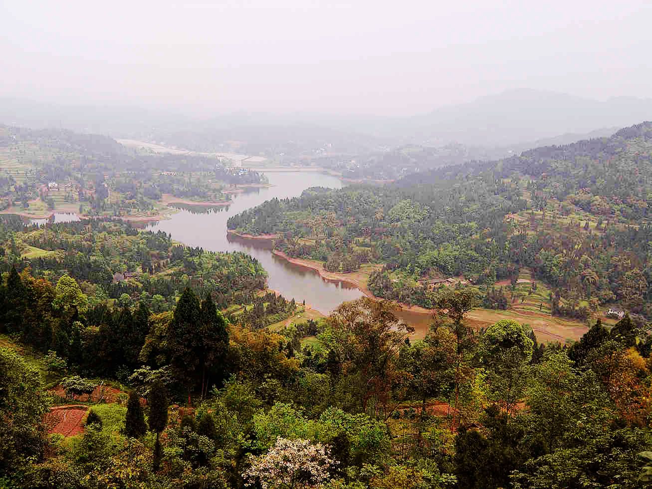 涪陵插旗山风景区图片