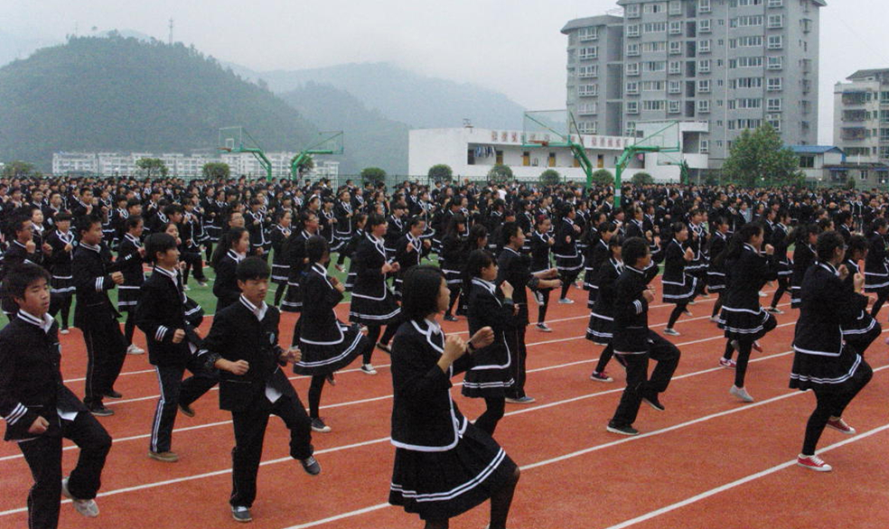 谱青春华章 传递正能量 南江四中第九届校园艺术节掠影