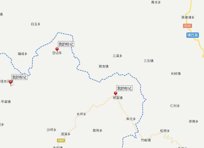 通江县空山镇地图图片