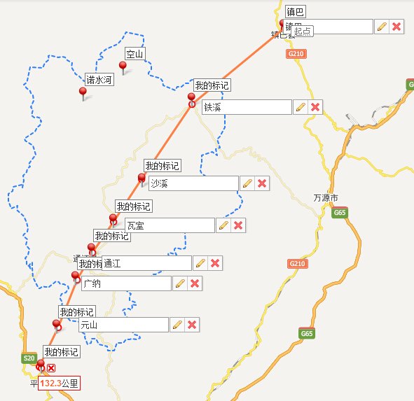 镇巴高速平昌路过乡镇图片