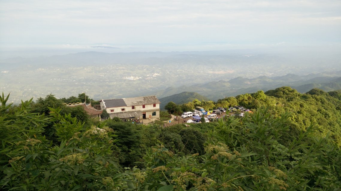 14去华蓥山宝鼎一路手机拍摄