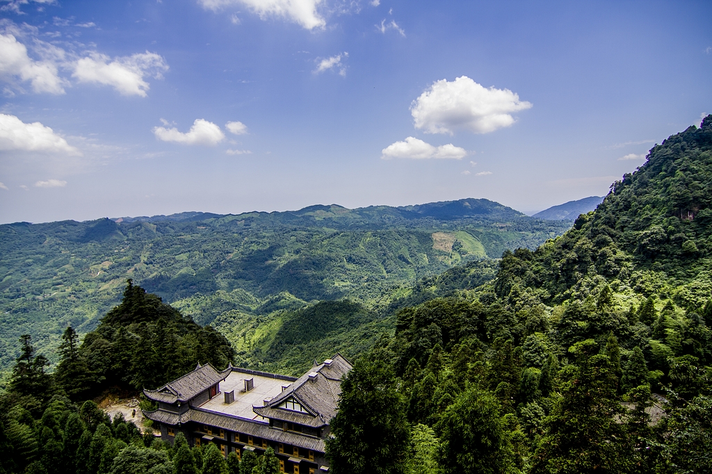 大邑千佛山风景区图片