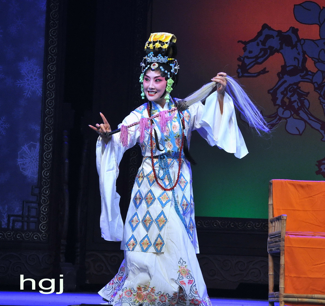 省川张燕演出《思凡》剧照 奉献给大家欣赏-中国川剧-麻辣社区 四川第