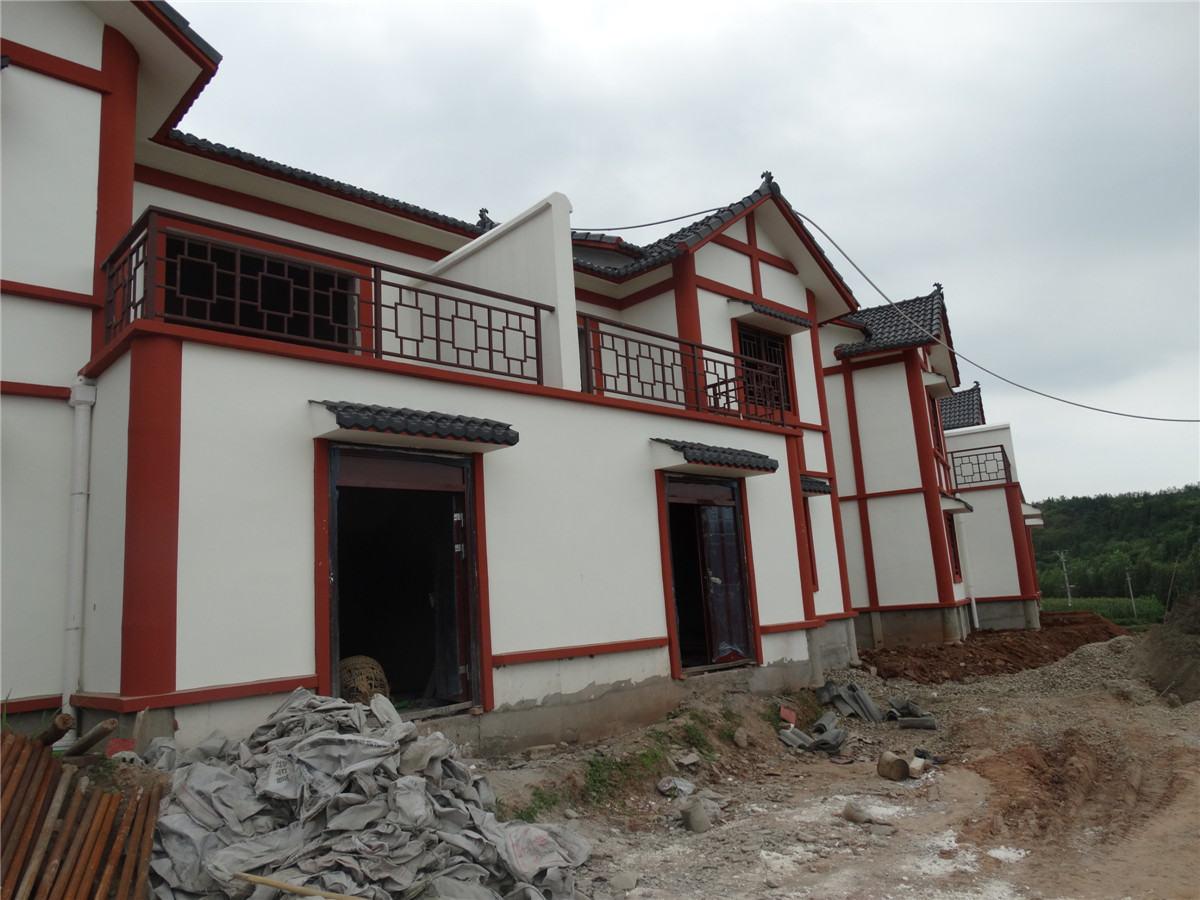 41   组图简介:莲池镇新农村建设示范工程"灵宝宫综合体"——主体建筑