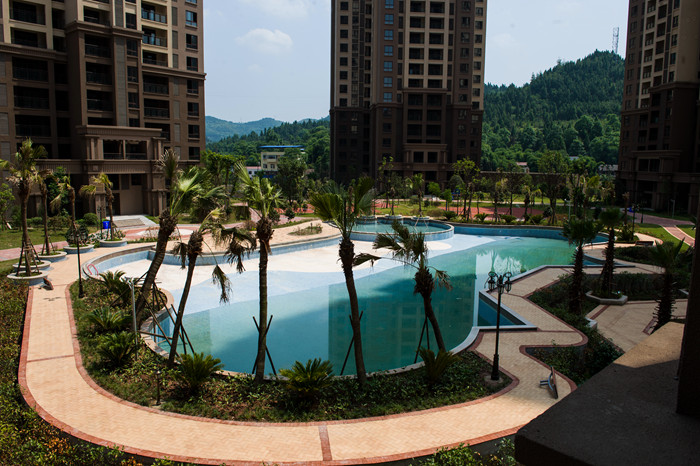 【蓬安县城街景系列】——"紫苑·枫丹白露"小区美图