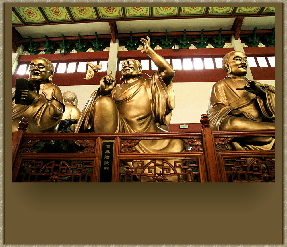 【欢度中秋】灵隐寺五百金身罗汉佑你平安快乐