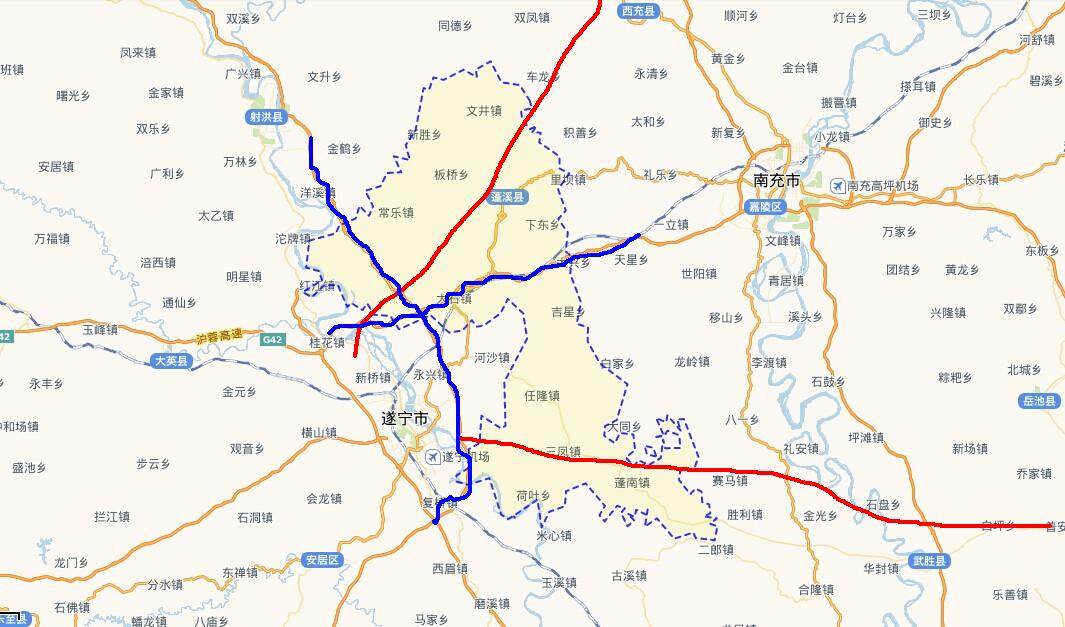 蓬溪高铁规划图片