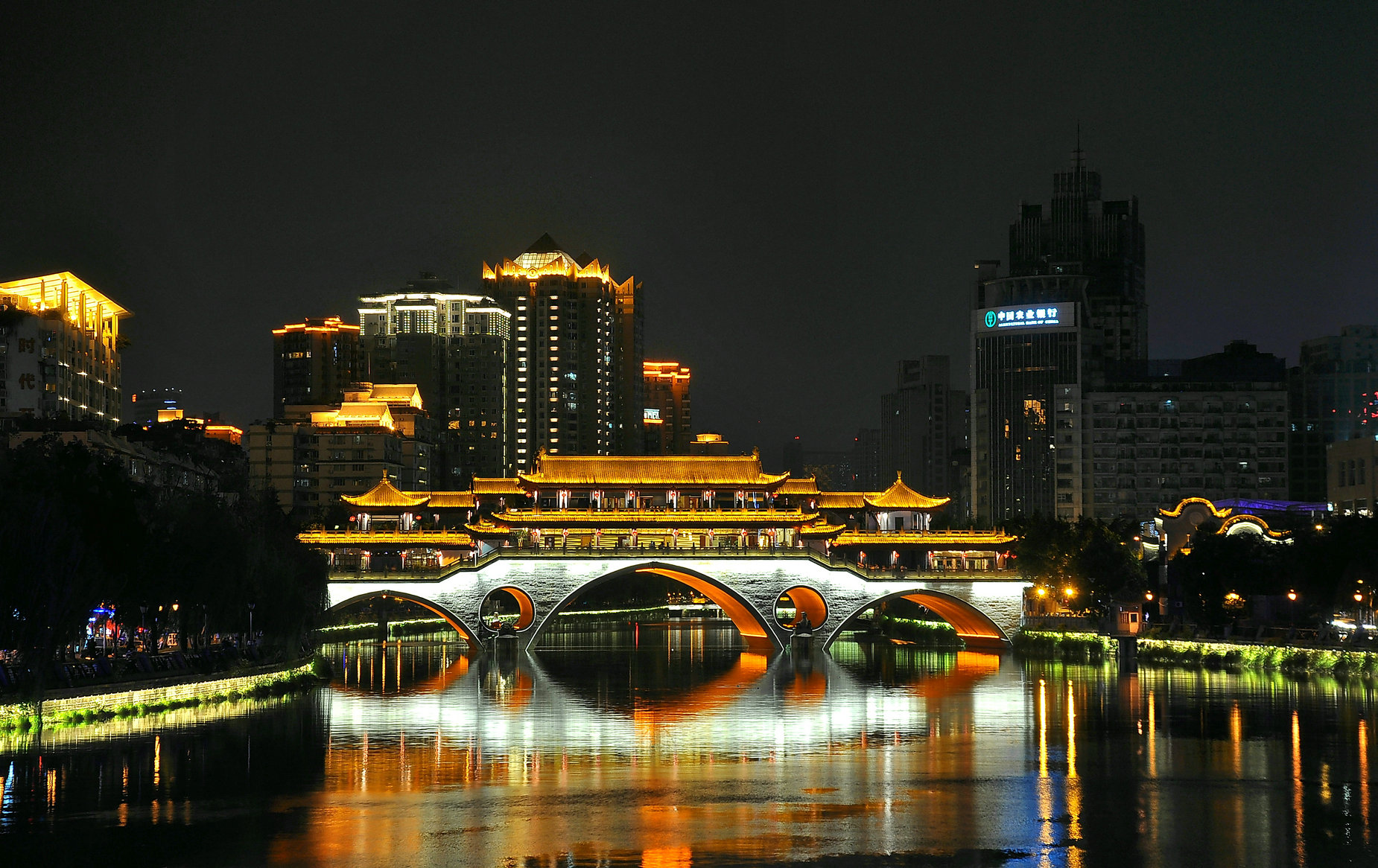 四川夜景最美的地方图片