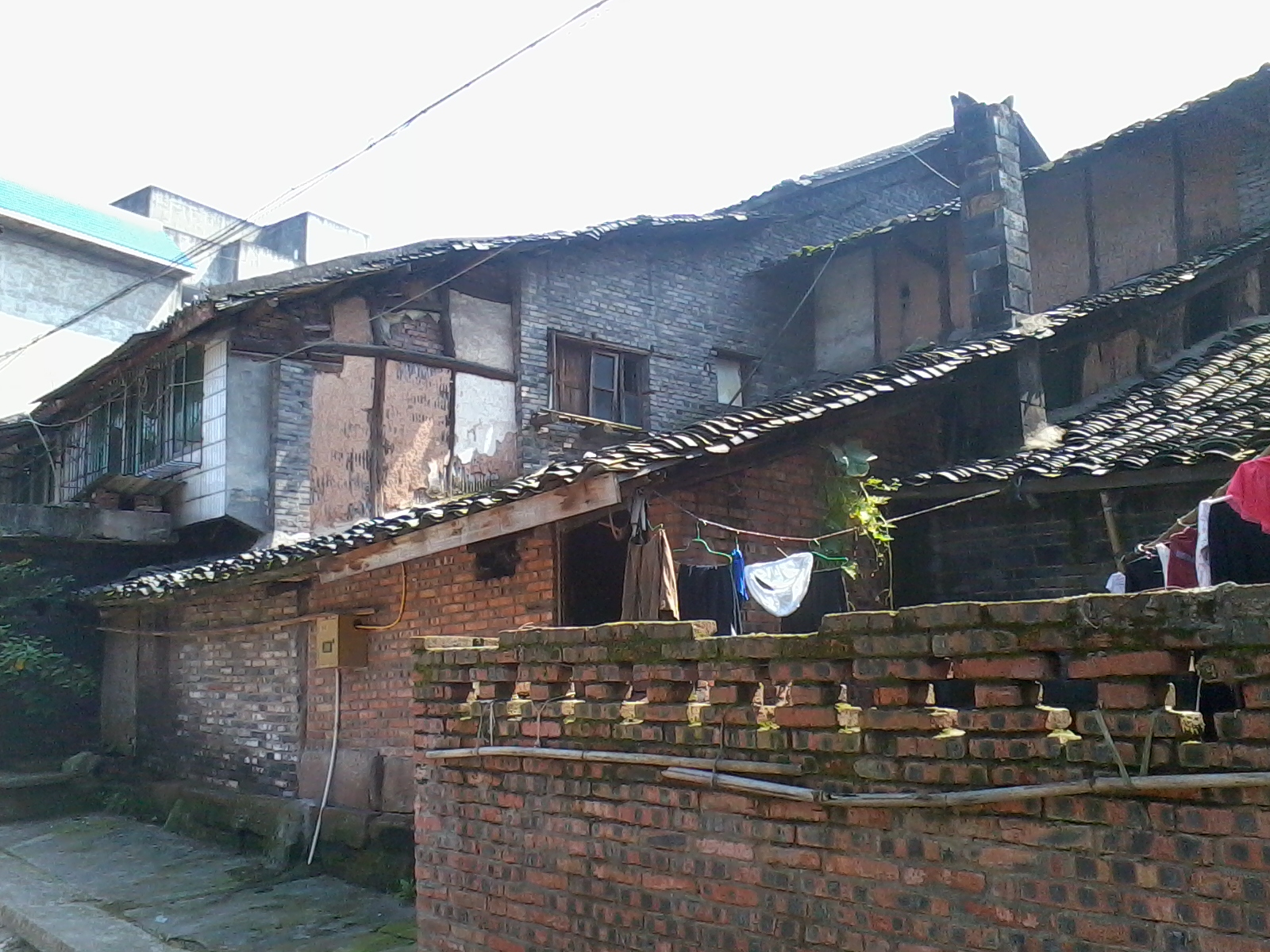 富顺农村很落后