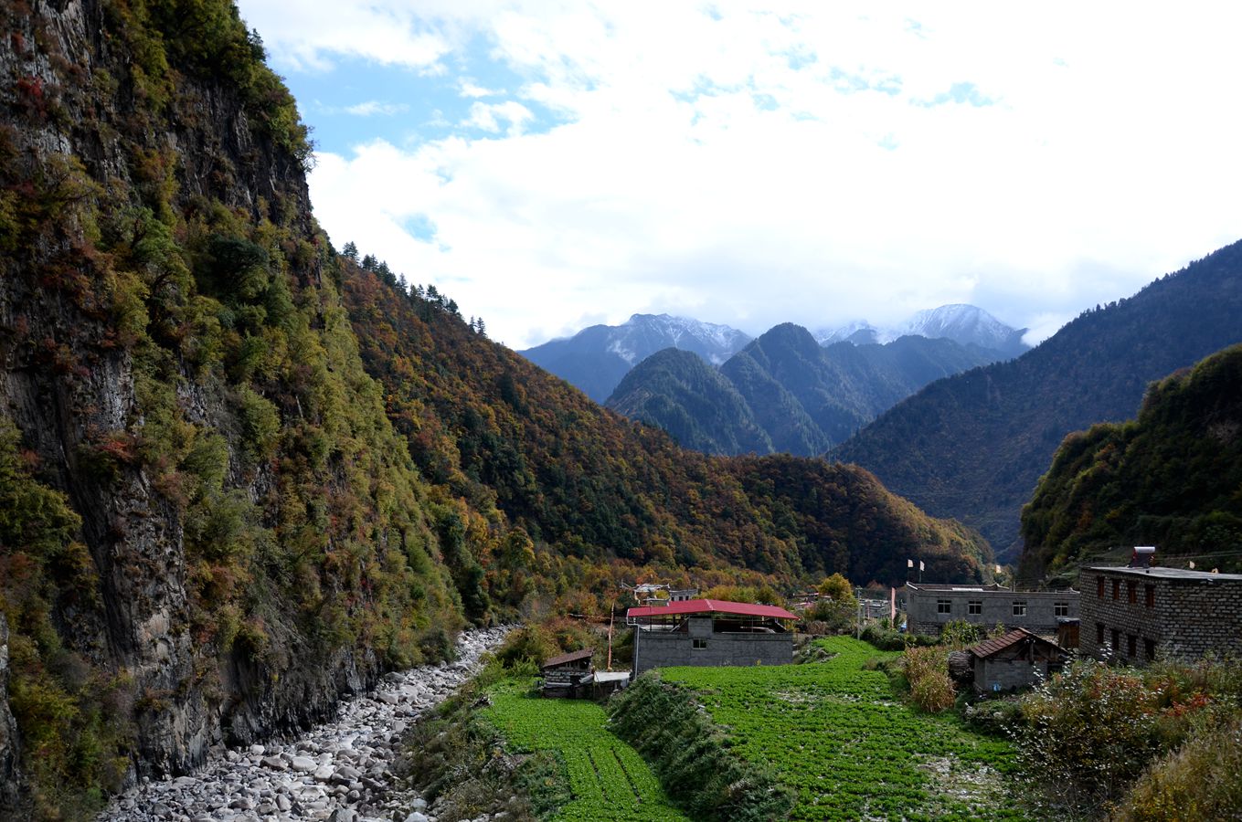 孟屯河谷秋景-走遍四川-麻辣社区