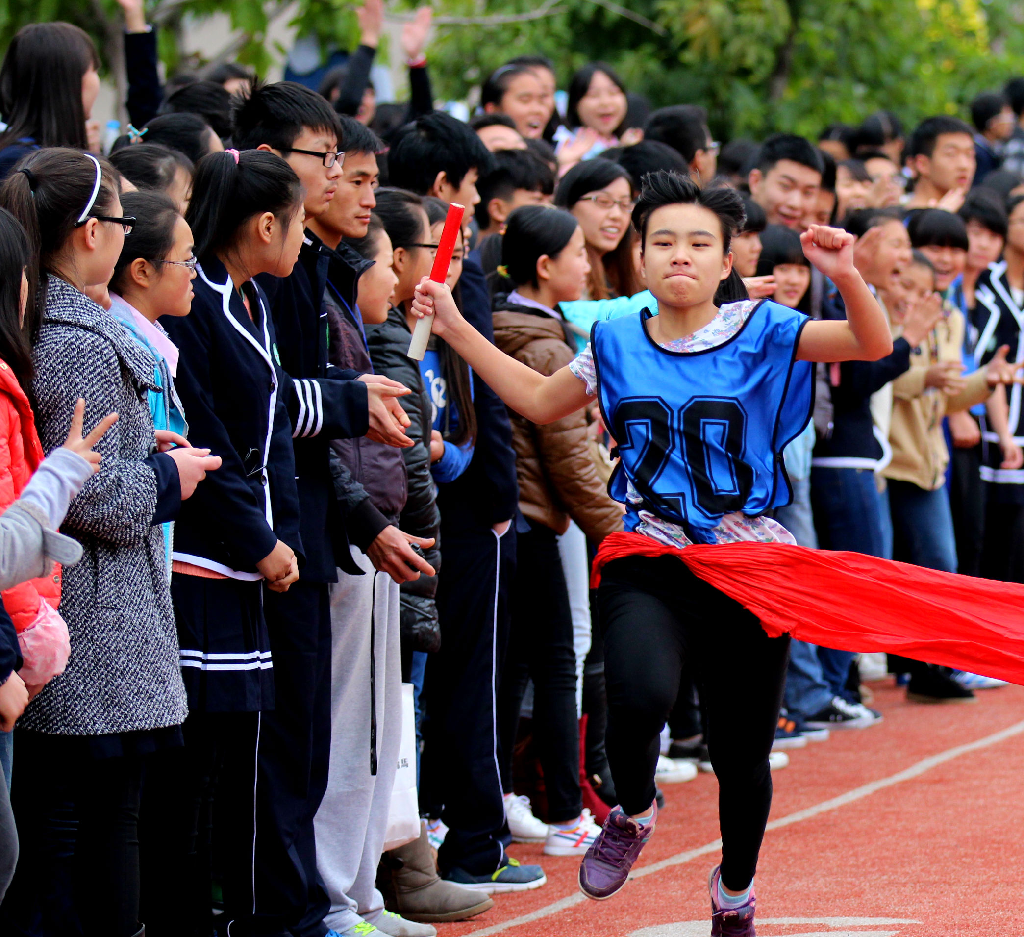 南江四中2014年冬季运动会暨闭幕