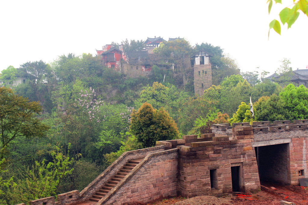 盘点2014旅游路:广安神龙山之行