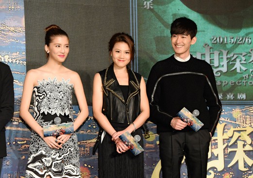 《神探驾到》首映 古天乐变神经张翰承包6亿票房