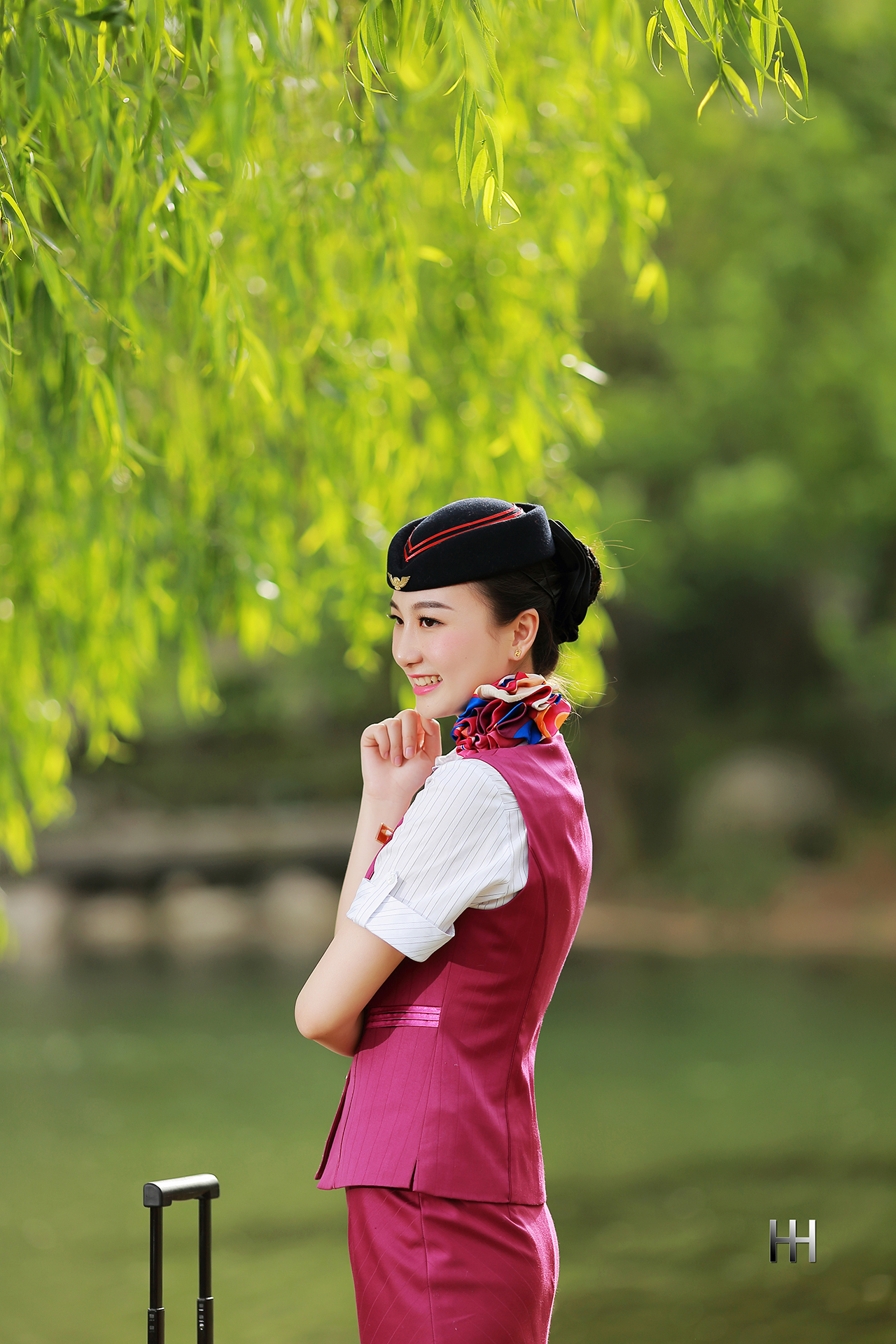 川航的美丽空姐-麻辣摄影-麻辣社区