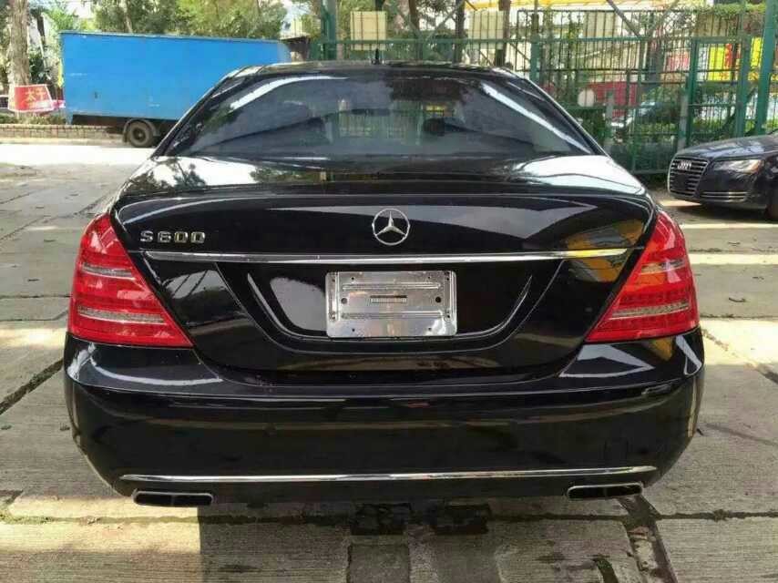 纯11奔驰s600黑色黑内