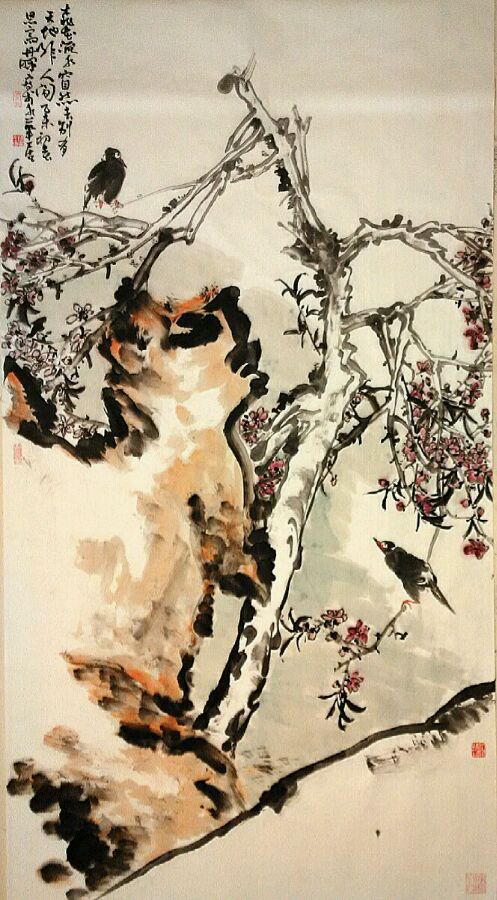 画家陈丹晖和他的国画