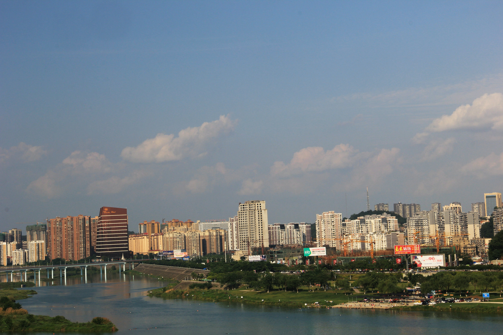 白塔大桥掠影-南充论坛-麻辣社区