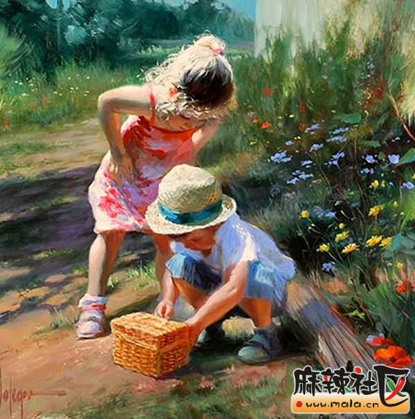 弗拉基米尔沃列戈夫笔下的天真童年