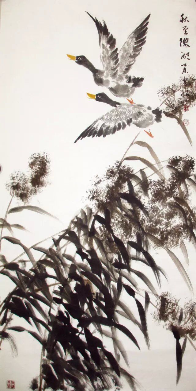 著名画家刘志红花鸟画作品欣赏(组图)